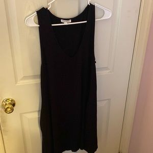 Socialite black tshirt dress